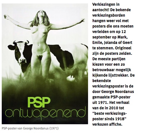 Hoe een koe een vrouw vangt...