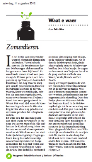 Column Dagblad De Limburger