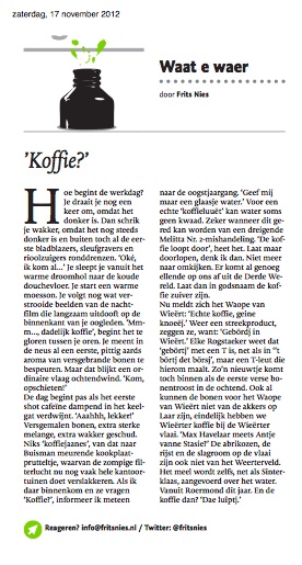 #Column Dagblad De Limburger