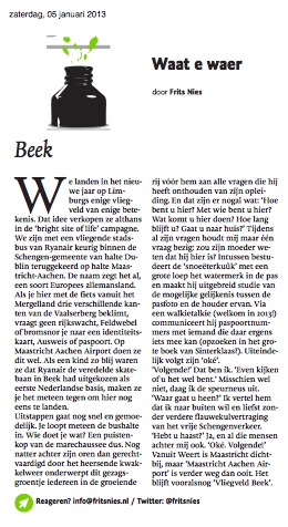 #Column in Dagblad De #Limburger
