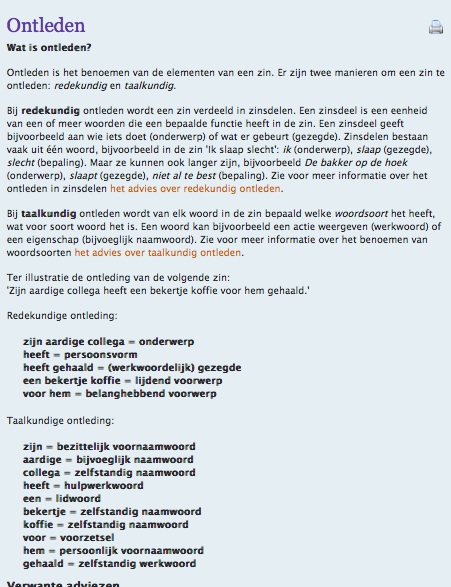 #Ontleden = #mooiwoord - #OnzeTaal #rokjesdag