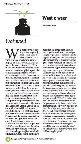 #Column in #DagbladDeLimburger