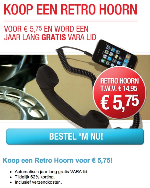 #Retrohoorn = #mooiwoord voor #radioamateurs @omroepVARA