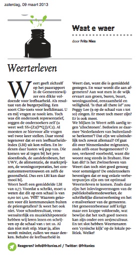 #Column in #DagbladDeLimburger