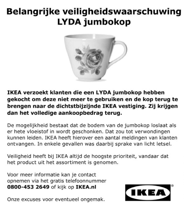 #Waarschuwing waartegen? @IKEANederland #taalfaal