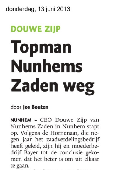 Te weinig #zaad verdeeld...? @DeLimburger @Taalvoutjes 