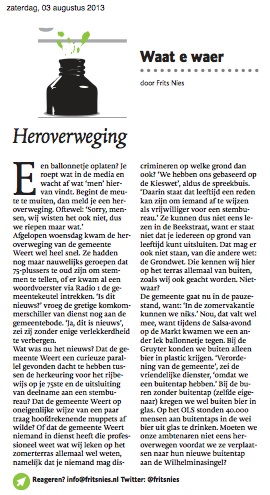 #Column in #DagbladDeLimburger