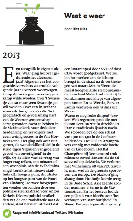 #Column over #2013 @Metonsinweert