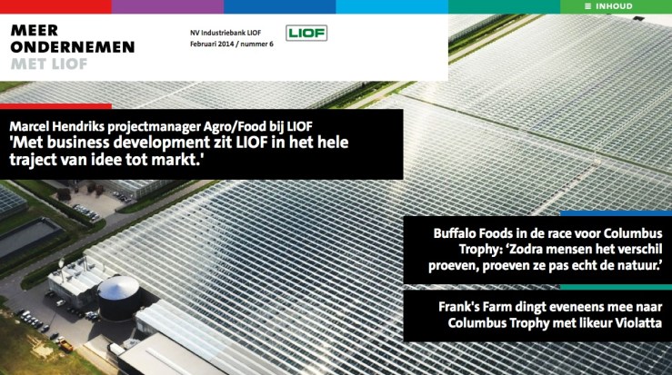 Vers van LIOF http://www.meerondernemen.nl/meer-ondernemen-nummer-6/nummer-6-home/#.UvOFRvaQY5s