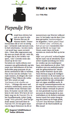 #Column over #vokscultuur in #DeLimburger